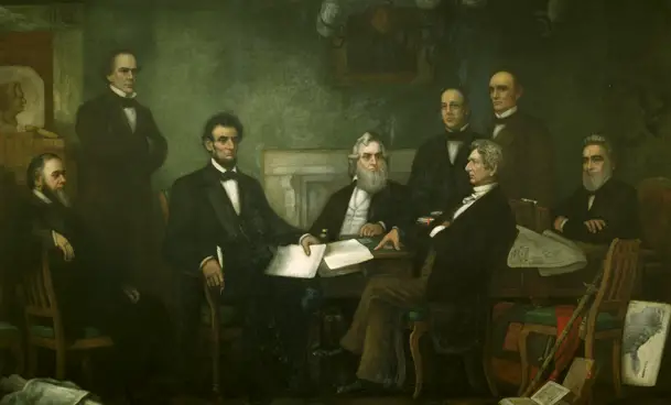 Abraham Lincoln, First Reading of the Emancipation Proclamation, OCWC