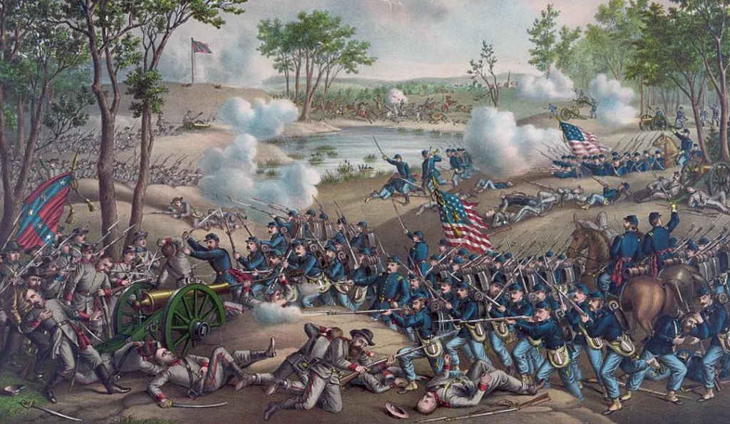 Battle of Cold Harbor, Illustration