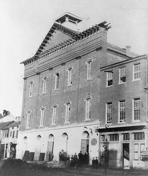 Fords Theater, 1865, OCWC