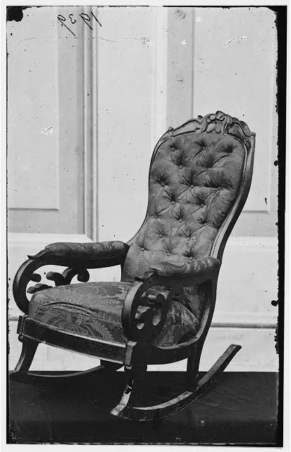 Fords Theater, President Lincolns Chair, OCWC