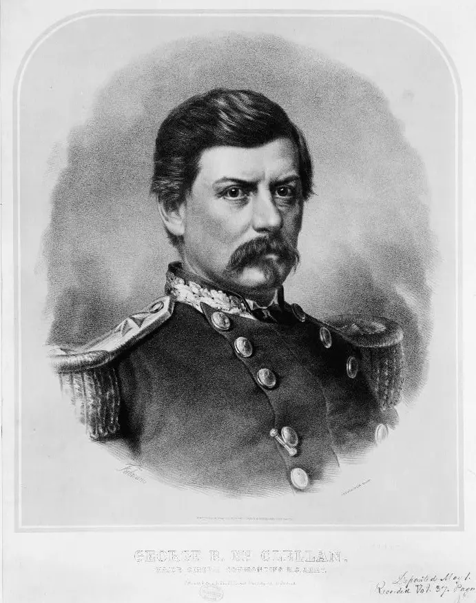 George B McClellan, Portrait, OCWC